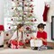 Sparse Flocked Christmas Tree Aspen Noble Fir with 2-in-1 LED Lights, 880 Tips & Metal Stand for Holiday Decor